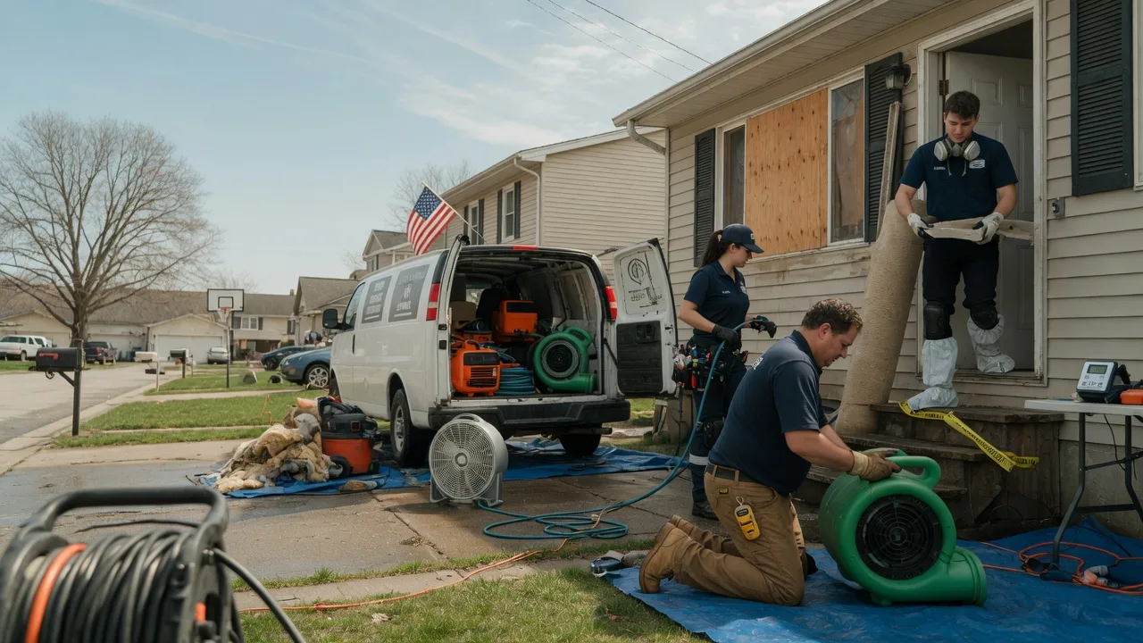 Water Damage Restoration in Disney, OK near me
